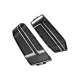 Bumper Lower Grille Covers Side Grilles suitable for Audi A4 B9 Sedan Avant (2016-2018) S-Line Silver Edition