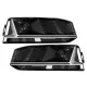 Bumper Lower Grille ACC Covers Side Grilles suitable for Audi A4 B9 S-Line Sedan Avant (2016-2018) RS4 Design Silver Edition