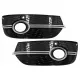Fog Lamp Covers Side Grilles suitable for Audi Q3 8U (2011-2014) RS Design Piano Black Chrome