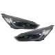 Headlights LED DRL suitable for FORD Focus III Mk3 RHD (2015-2017) Bi-Xenon Design Dynamic Flowing Turn Signals Demon Look