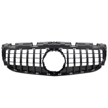 Front Grille suitable for Mercedes SLC-Class R172 Facelift (2016-2019) GT-R Panamericana Design Piano Black