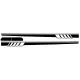 Side Decals Sticker Vinyl suitable for Mercedes C-Class C205 Coupe A205 Cabriolet (2014-up) C63 Design Piano Black