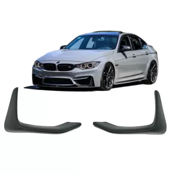 Front Bumper Spoiler Splitters Flaps suitable for BMW F80 M3 F82 F83 M4 (2014-2019)