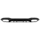 Rear Bumper Valance Diffuser suitable for Mercedes A-Class V177 Sedan (2018-) Chrome Exhaust