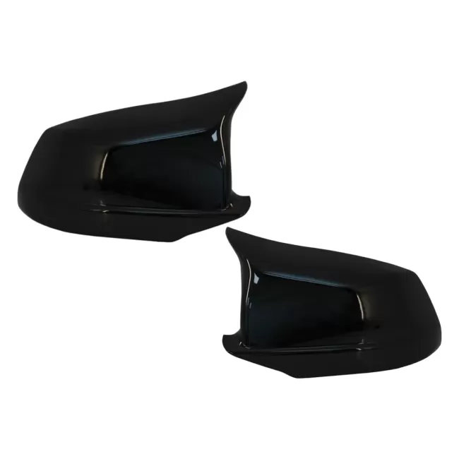 Mirror Covers suitable for BMW 5 Series F10 F11 F18 Non LCI (07.2010-2013) Piano Black M Design