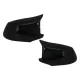 Mirror Covers suitable for BMW 5 Series F10 F11 F18 Non LCI (07.2010-2013) Piano Black M Design