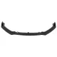 Front Bumper Lip Extension Spoiler suitable for VW Polo 6R 6C Facelift (2009-2017) Piano Black