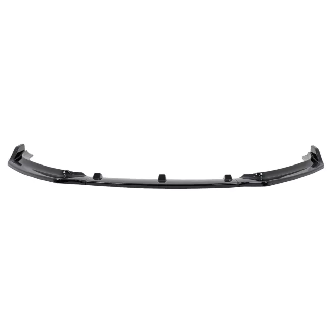 Front Bumper Lip Extension Spoiler suitable for VW Polo 6R 6C Facelift (2009-2017) Piano Black