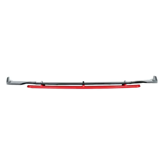 Front Bumper Lip Extension Spoiler suitable for VW Polo AW MK6 (2018-up) Piano Black Add-On