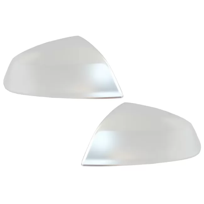 Mirror Covers suitable for Audi Q7 4M Q5 (2017-up) Extinction Aluminium Plated Complete Housing Without Side Assist RS Design