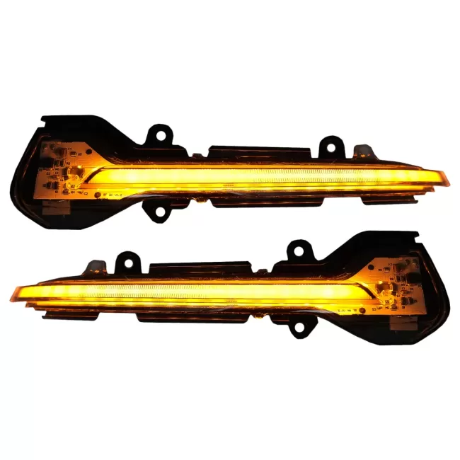 Osram Dynamic Full LED Mirror Indicators LEDriving DMI suitable for Seat Leon 5F (2012-) Ibiza KJ (2018-) Arona KJ (2018-) Black