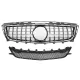 Front Grille suitable for Mercedes CLS W218 C218 (2011-2014) X218 Shooting Brake (2012-2014) GT-R Panamericana Design Chrom