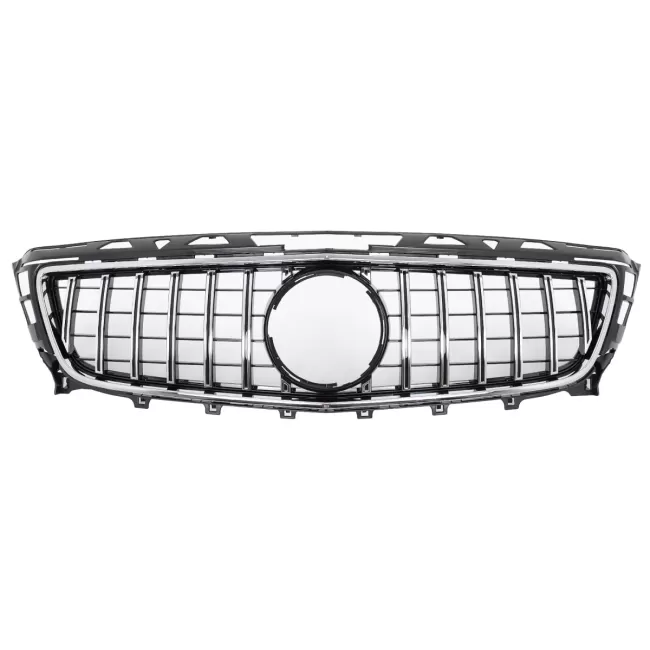 Front Grille suitable for Mercedes CLS W218 C218 (2011-2014) X218 Shooting Brake (2012-2014) GT-R Panamericana Design Chrom