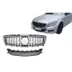 Front Grille suitable for Mercedes CLS W218 C218 (2011-2014) X218 Shooting Brake (2012-2014) GT-R Panamericana Design Chrom