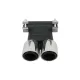 Exhaust Muffler Tips suitable for Porsche 718 Cayman Boxster 982 (2016-Up) Chrome