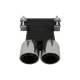 Exhaust Muffler Tips suitable for Porsche 718 Cayman Boxster 982 (2016-Up) Chrome