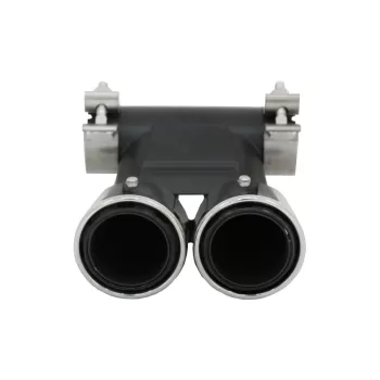 Exhaust Muffler Tips suitable for Porsche 718 Cayman Boxster 982 (2016-Up) Chrome