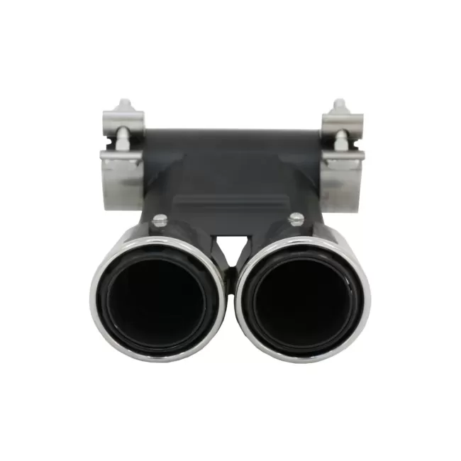 Exhaust Muffler Tips suitable for Porsche 718 Cayman Boxster 982 (2016-Up) Chrome