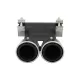 Exhaust Muffler Tips suitable for Porsche 718 Cayman Boxster 982 (2016-Up) Chrome