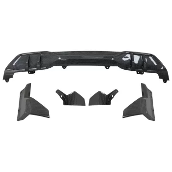 Aero Body Kit Front Bumper Lip and Air Diffuser suitable for BMW X5 G05 (2018-2022) M Performance Design Carbon Look