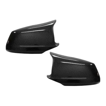 Mirror Covers suitable for BMW 5 Series F10 F11 F18 Non LCI (07.2010-2013) Carbon Look M Design