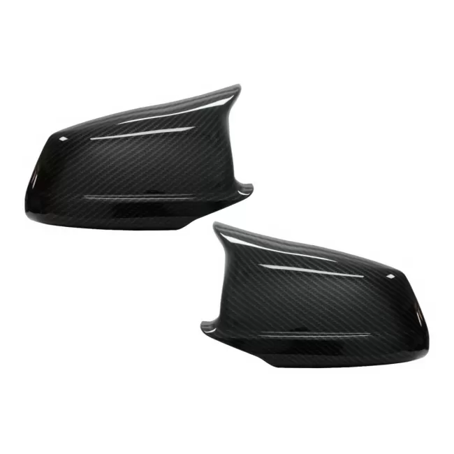 Mirror Covers suitable for BMW 5 Series F10 F11 F18 Non LCI (07.2010-2013) Carbon Look M Design