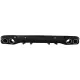 Rear Bumper Valance Diffuser Double Outlet with Exhaust Tips suitable for Mercedes C-Class C205 A205 Coupe Cabriolet (2014-2019) C43 Design