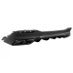 Rear Diffuser with Exhaust Muffler Tips suitable for Mercedes GLE W166 SUV Sport Line (2015-2018) Night Package