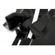 Front Bumper Spoiler Lip suitable for Audi A4 B9 8W S-Line (2016-2018) Piano Black Add-On
