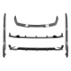 Aero Body Kit suitable for BMW X7 G07 (2018-2022) M-Tech Black Knight Design Carbon Fiber Look