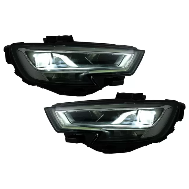 LED Headlights suitable for Audi A3 8V Facelift (2016-2019) Upgrade for Xenon