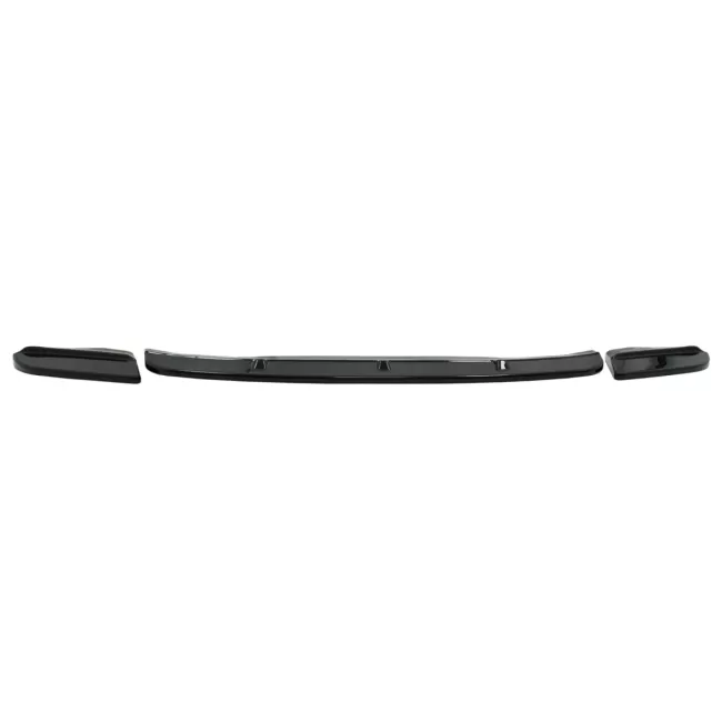 Front Bumper Spoiler Lip suitable for BMW X3 G01 (2018-Up) Piano Black