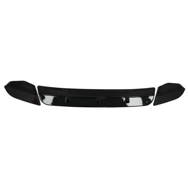 Front Bumper Spoiler Lip suitable for BMW X3 G01 (2018-Up) Piano Black