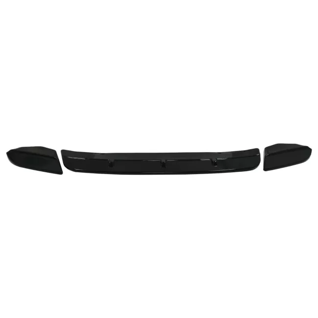 Front Bumper Spoiler Lip suitable for BMW X3 G01 (2018-Up) Piano Black
