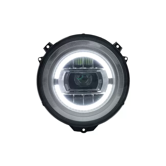 Full LED Headlights suitable for Mercedes G-Class W463 (2005-2017) Chrome Facelift 2018 Design