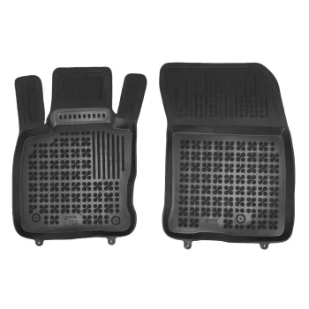 Floor Mats Rubber Black suitable for Ford KUGA MK III (2019-up)