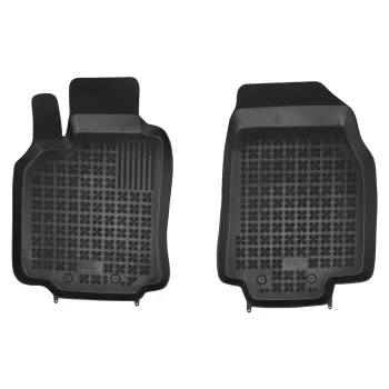Rubber Floor Mats Black suitable for MAZDA CX9 (2007-2015)