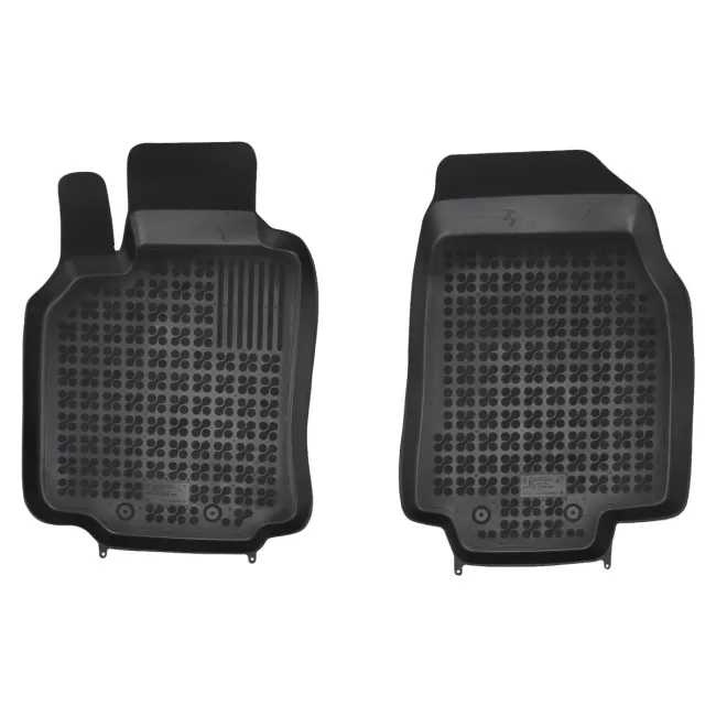 Rubber Floor Mats Black suitable for MAZDA CX9 (2007-2015)