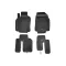 Rubber Floor Mats Black suitable for MAZDA CX9 (2007-2015)