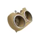 Front Dual Cup Holder suitable for Mercedes CLS C219 W219 (2003-2010) Beige