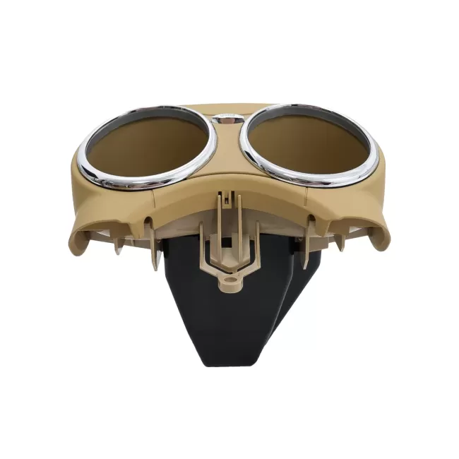Front Dual Cup Holder suitable for Mercedes CLS C219 W219 (2003-2010) Beige