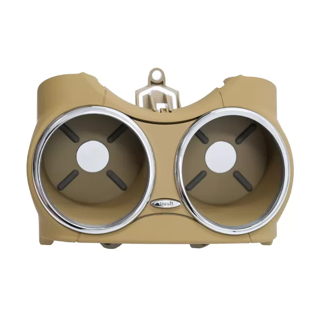 Front Dual Cup Holder suitable for Mercedes CLS C219 W219 (2003-2010) Beige