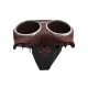 Front Dual Cup Holder suitable for Mercedes CLS C219 W219 (2003-2010) Red