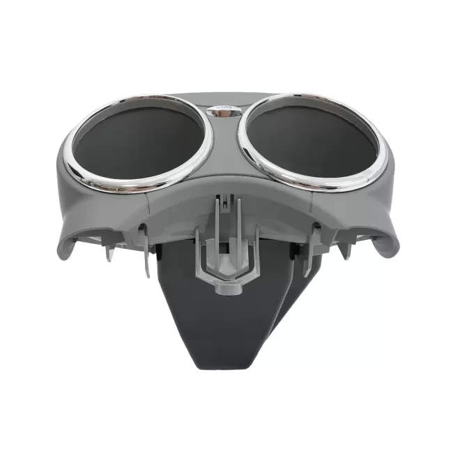 Front Dual Cup Holder suitable for Mercedes CLS C219 W219 (2003-2010) Gray