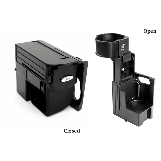 Center Console Cup Holder suitable for Mercedes Benz CLS W219 (2003-2010) E-Class W211 S211 (2002-2009) Black