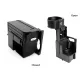 Center Console Cup Holder suitable for Mercedes Benz CLS W219 (2003-2010) E-Class W211 S211 (2002-2009) Black
