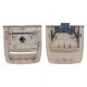 Interior Rear Trunk Mat Floor Carpet Handle Beige suitable for BMW 5 Series E61 (2003-2010) X5 E70 (2007-2013) X6 E71 E72 (2008-2015)