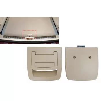 Interior Rear Trunk Mat Floor Carpet Handle Beige suitable for BMW 5 Series E61 (2003-2010) X5 E70 (2007-2013) X6 E71 E72 (2008-2015)