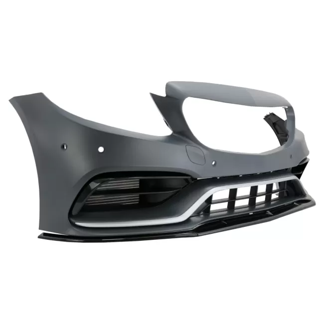 Complete Body Kit with Muffler Tips suitable for Mercedes C-Class W205 Sedan (2014-2020) C63s Edition 1 Design