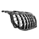 Front Grille suitable for Mercedes SLC-Class R172 Facelift (2016-2019) GT-R Panamericana Design Black/Chrome